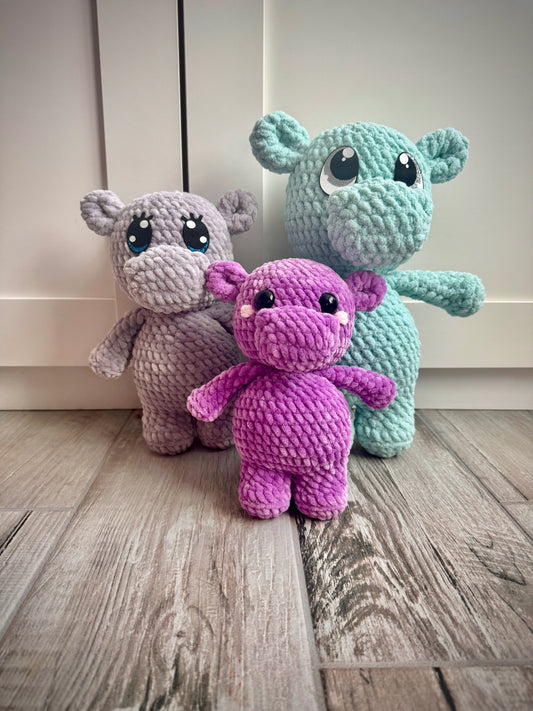 Hippo Crochet Pattern (PDF only)