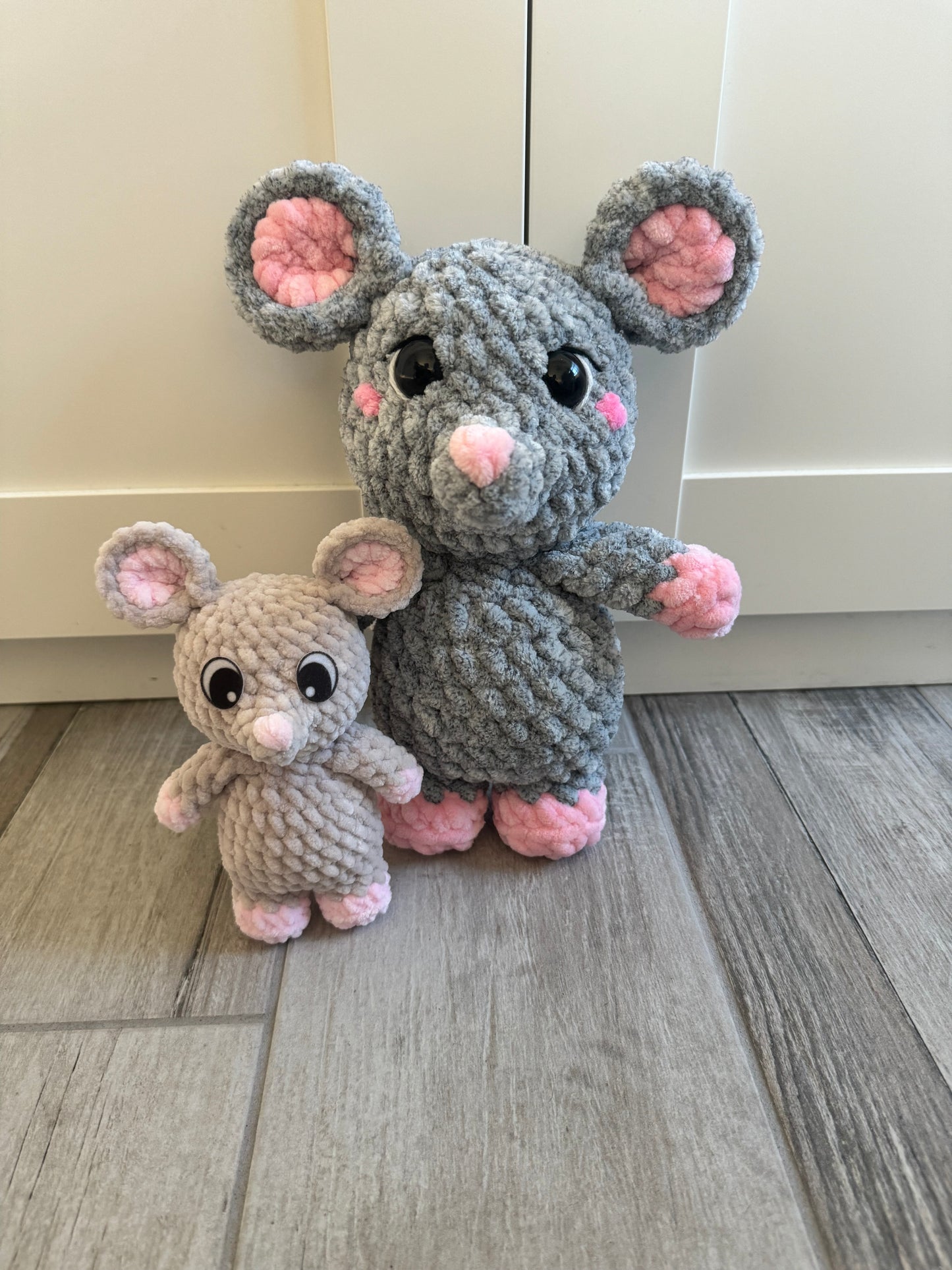 *Pattern Pack* Mouse and mini NO SEW Mouse Crochet Pattern Pack (PDF only)