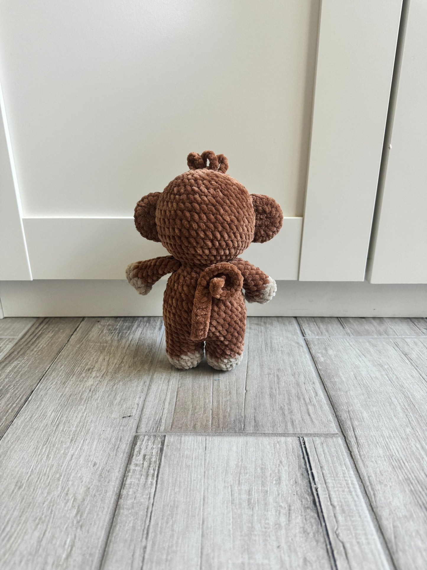 Monkey Crochet Pattern (PDF only) Sock Monkey Mod Included